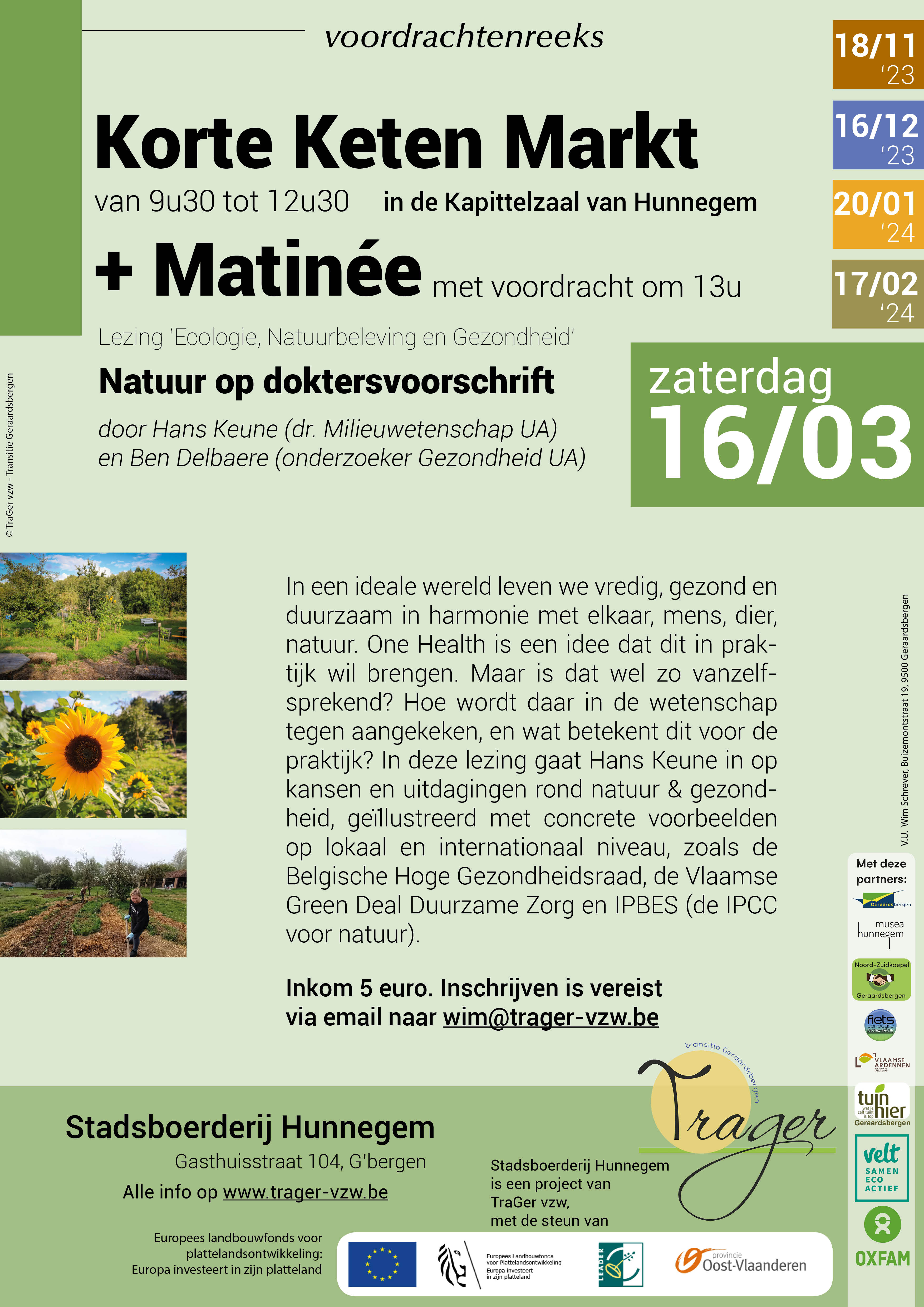 Voordracht Ecologie, Natuurbeleving en Gezondheid_16 maart