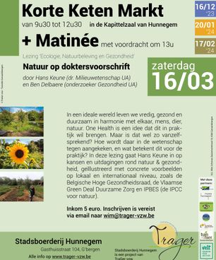 Voordracht Ecologie, Natuurbeleving en Gezondheid_16 maart